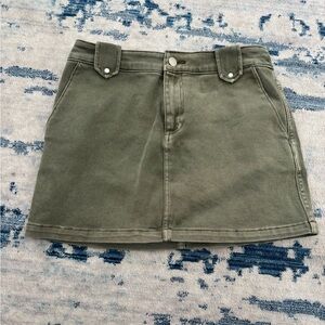 Rebecca Minkoff Mini Denim Skirt Size 25